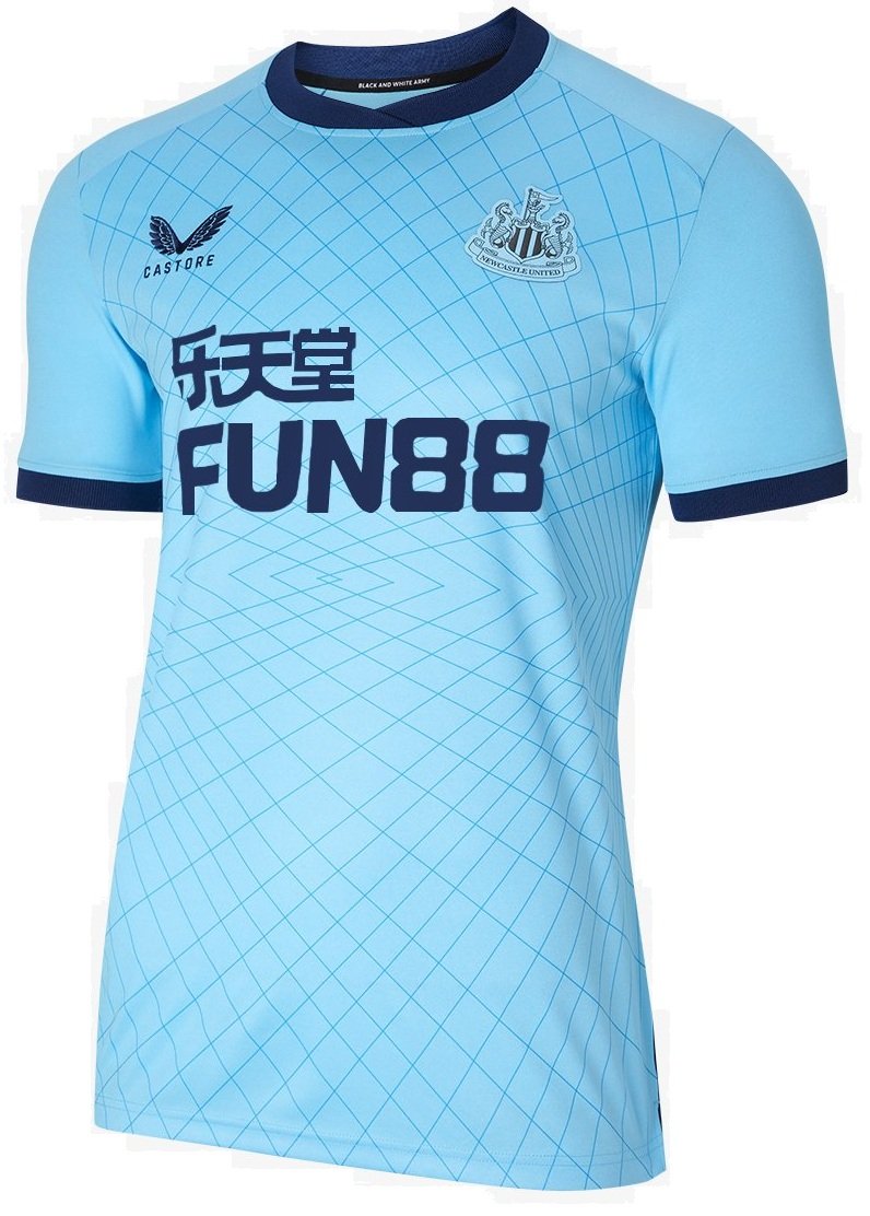 Camisa III Newcastle United 2021 2022 Castore oficial